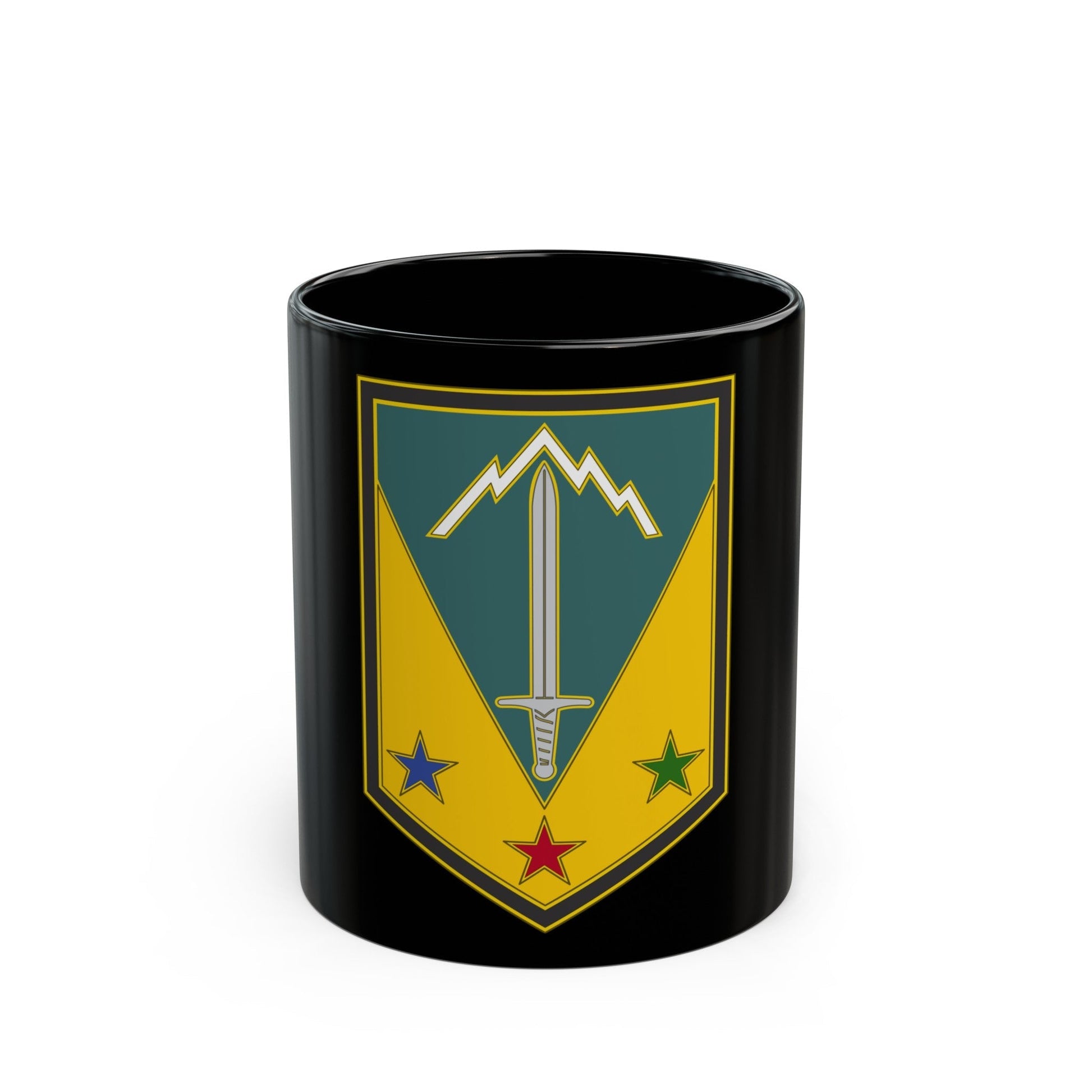 3 Maneuver Enhancement Brigade (U.S. Army) Black Coffee Mug-11oz-The Sticker Space