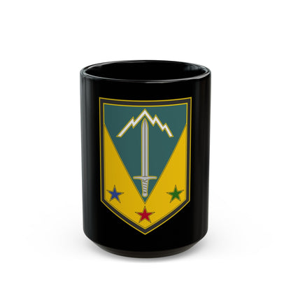 3 Maneuver Enhancement Brigade (U.S. Army) Black Coffee Mug-15oz-The Sticker Space