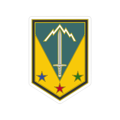 3 Maneuver Enhancement Brigade (U.S. Army) Transparent STICKER Die-Cut Vinyl Decal-2 Inch-The Sticker Space