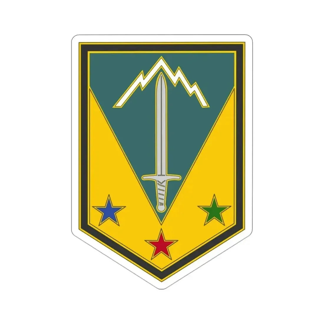 3 Maneuver Enhancement Brigade (U.S. Army) STICKER Vinyl Die-Cut Decal 3 Inch - The Sticker Space