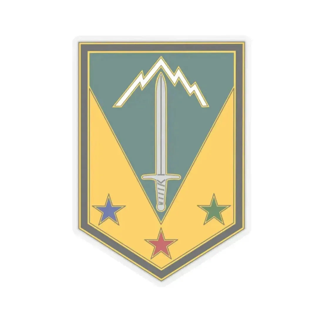 3 Maneuver Enhancement Brigade (U.S. Army) STICKER Vinyl Kiss-Cut Decal 2 Inch Transparent - The Sticker Space