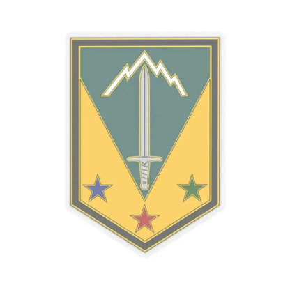 3 Maneuver Enhancement Brigade (U.S. Army) STICKER Vinyl Kiss-Cut Decal 2 Inch Transparent - The Sticker Space