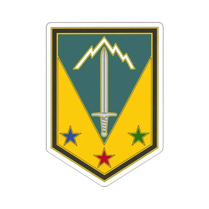 3 Maneuver Enhancement Brigade (U.S. Army) STICKER Vinyl Kiss-Cut Decal 2 Inch White - The Sticker Space