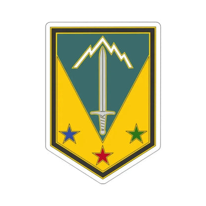 3 Maneuver Enhancement Brigade (U.S. Army) STICKER Vinyl Kiss-Cut Decal 3 Inch White - The Sticker Space