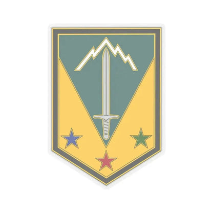 3 Maneuver Enhancement Brigade (U.S. Army) STICKER Vinyl Kiss-Cut Decal 4 Inch Transparent - The Sticker Space
