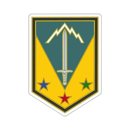 3 Maneuver Enhancement Brigade (U.S. Army) STICKER Vinyl Kiss-Cut Decal 4 Inch White - The Sticker Space