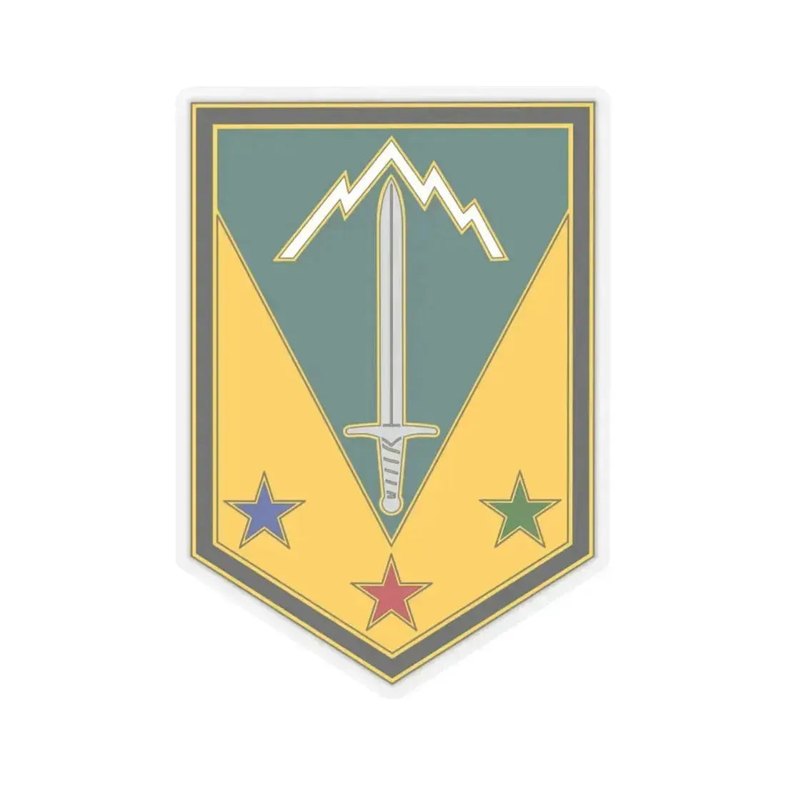 3 Maneuver Enhancement Brigade (U.S. Army) STICKER Vinyl Kiss-Cut Decal 6 Inch Transparent - The Sticker Space
