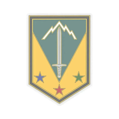 3 Maneuver Enhancement Brigade (U.S. Army) STICKER Vinyl Kiss-Cut Decal 6 Inch Transparent - The Sticker Space