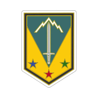 3 Maneuver Enhancement Brigade (U.S. Army) STICKER Vinyl Kiss-Cut Decal 6 Inch White - The Sticker Space