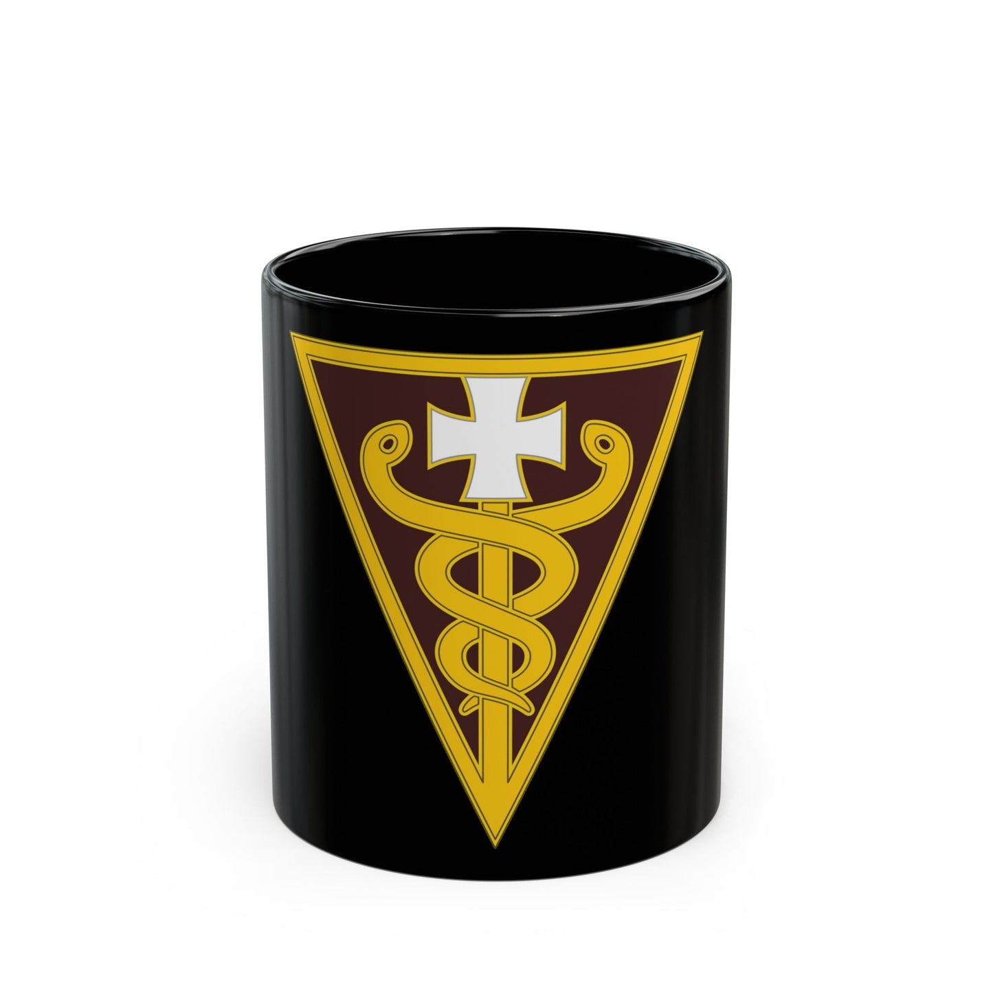 3 Medical Command (U.S. Army) Black Coffee Mug-11oz-The Sticker Space