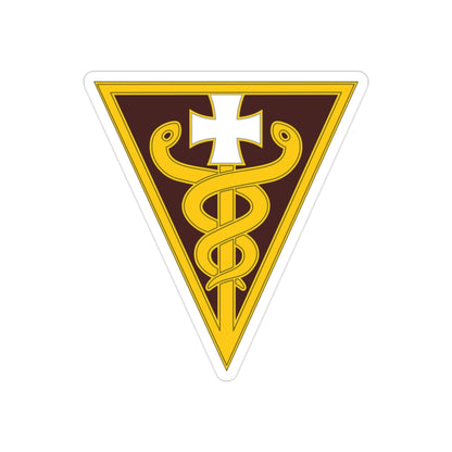 3 Medical Command (U.S. Army) REVERSE PRINT Transparent STICKER-2 Inch-The Sticker Space