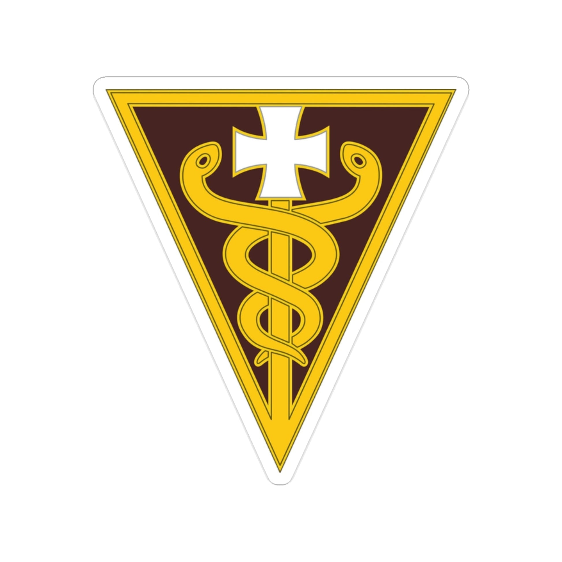 3 Medical Command (U.S. Army) Transparent STICKER Die-Cut Vinyl Decal-2 Inch-The Sticker Space