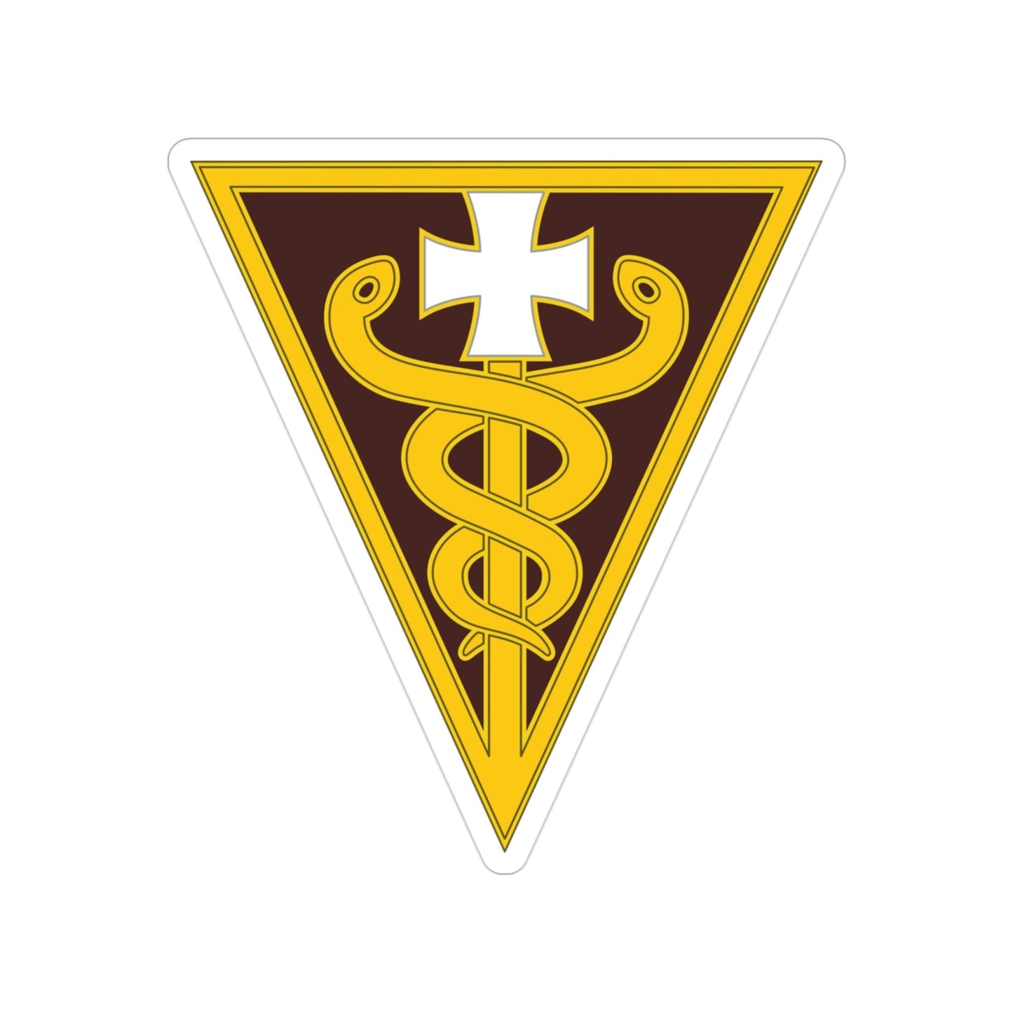 3 Medical Command (U.S. Army) Transparent STICKER Die-Cut Vinyl Decal-3 Inch-The Sticker Space