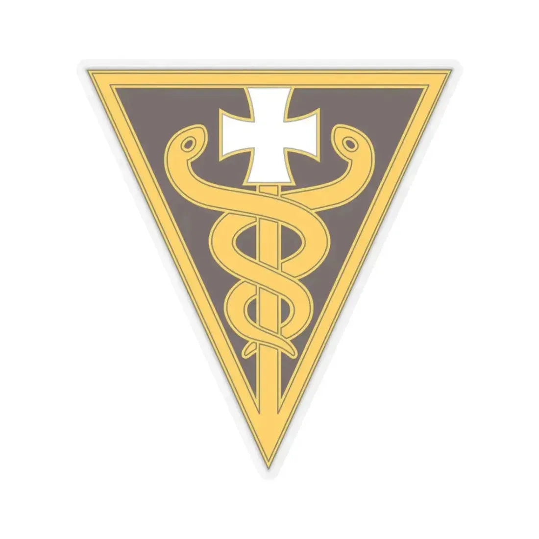 3 Medical Command (U.S. Army) STICKER Vinyl Kiss-Cut Decal 3 Inch Transparent - The Sticker Space