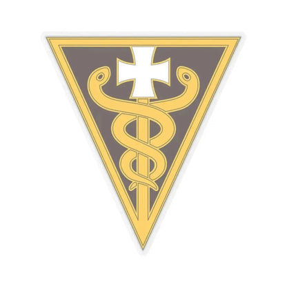 3 Medical Command (U.S. Army) STICKER Vinyl Kiss-Cut Decal 3 Inch Transparent - The Sticker Space