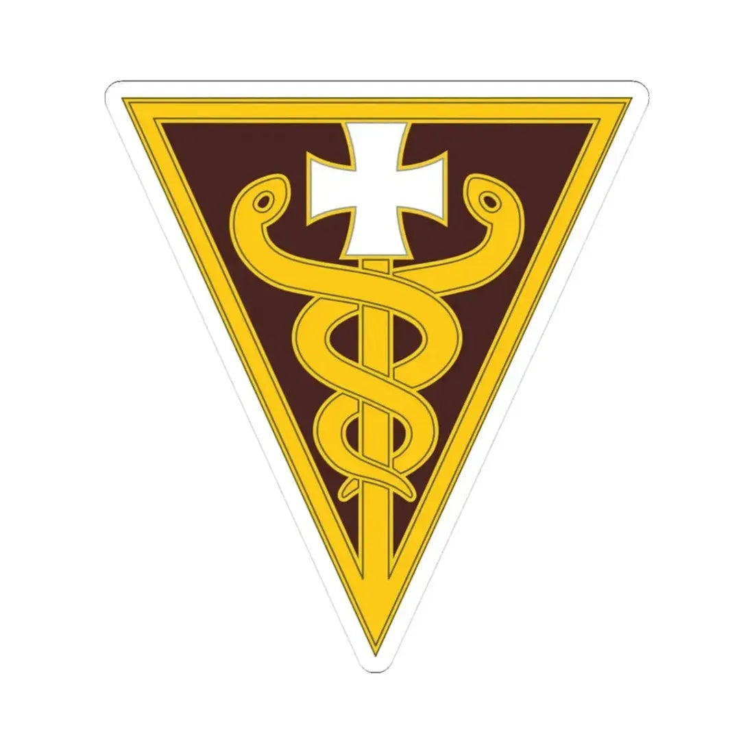 3 Medical Command (U.S. Army) STICKER Vinyl Kiss-Cut Decal 3 Inch White - The Sticker Space