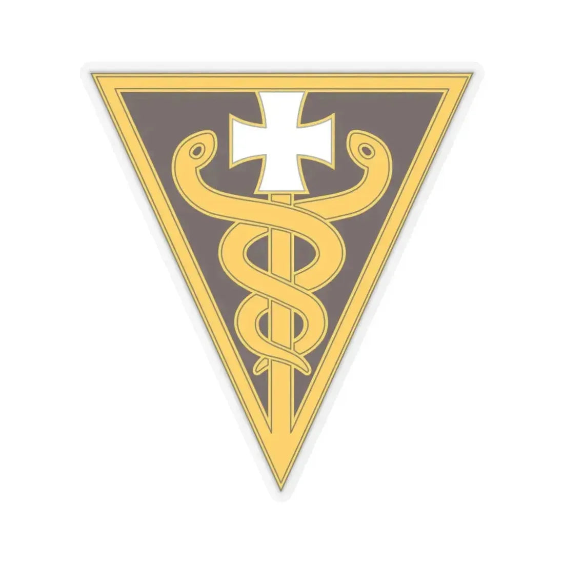 3 Medical Command (U.S. Army) STICKER Vinyl Kiss-Cut Decal 4 Inch Transparent - The Sticker Space