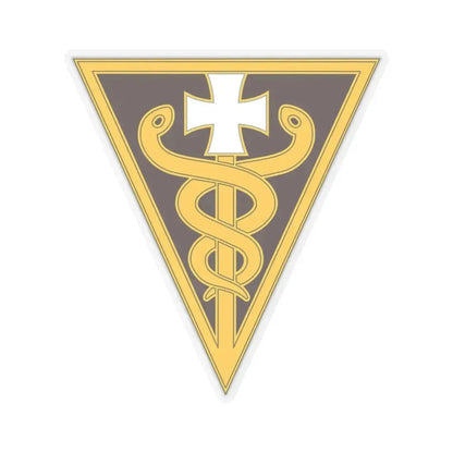3 Medical Command (U.S. Army) STICKER Vinyl Kiss-Cut Decal 4 Inch Transparent - The Sticker Space