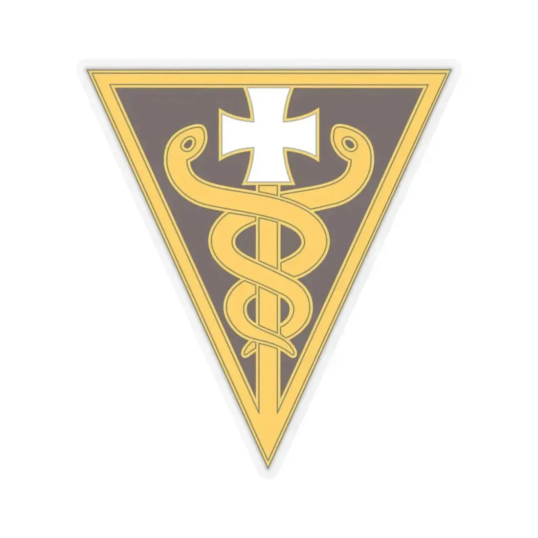 3 Medical Command (U.S. Army) STICKER Vinyl Kiss-Cut Decal 6 Inch Transparent - The Sticker Space