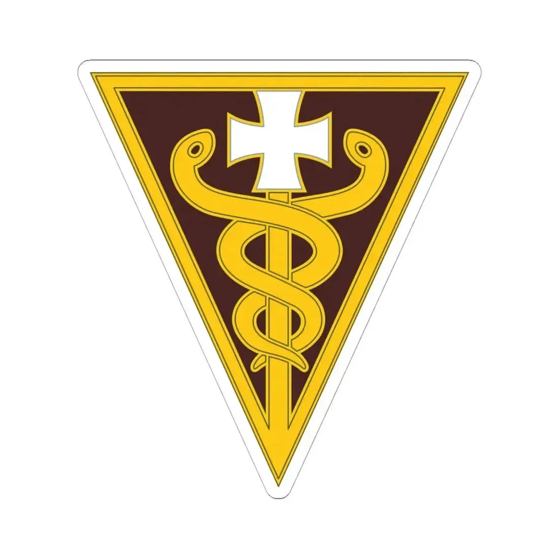 3 Medical Command (U.S. Army) STICKER Vinyl Kiss-Cut Decal 6 Inch White - The Sticker Space