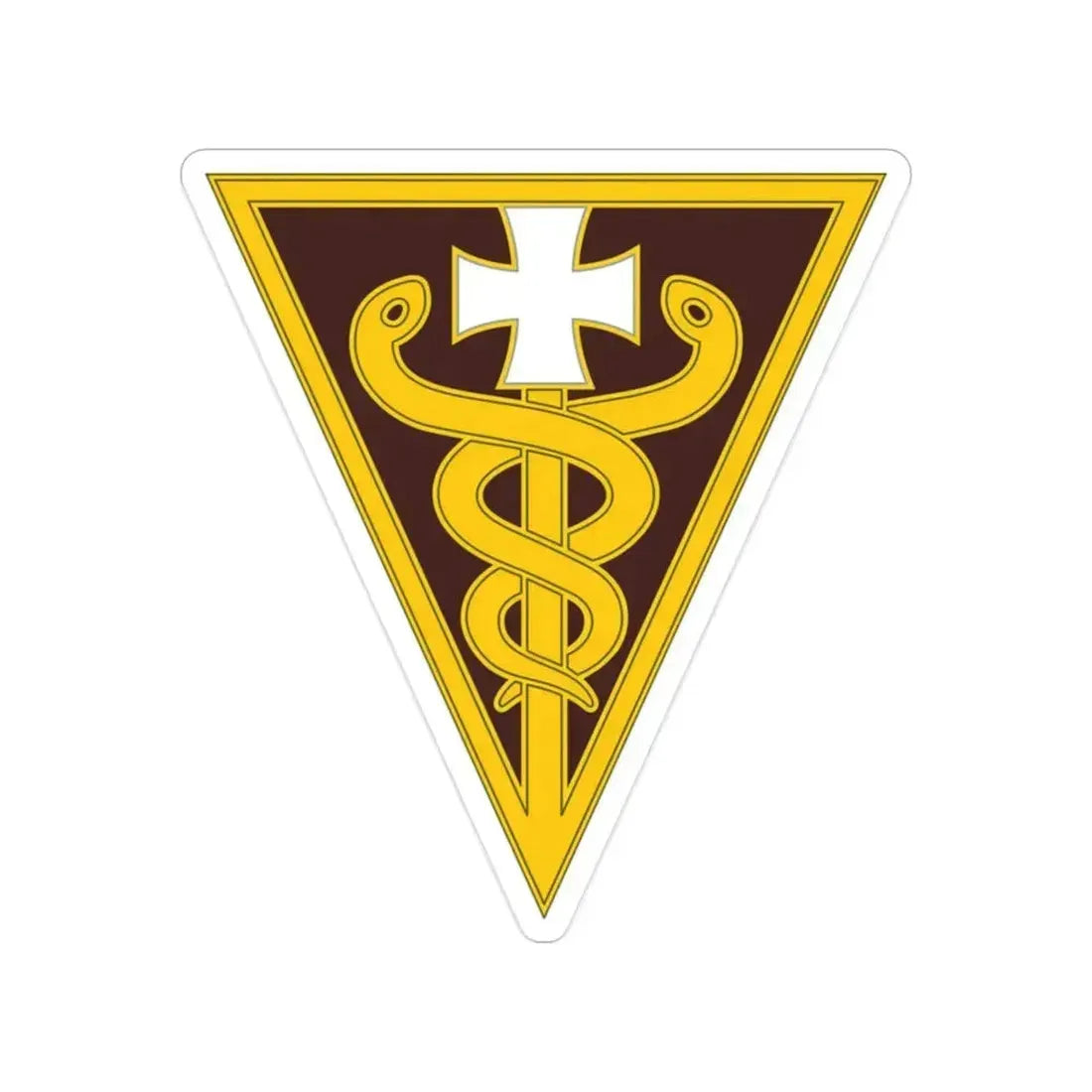 3 Medical Command (U.S. Army) Transparent STICKER Die-Cut Vinyl Decal 2 Inch - The Sticker Space