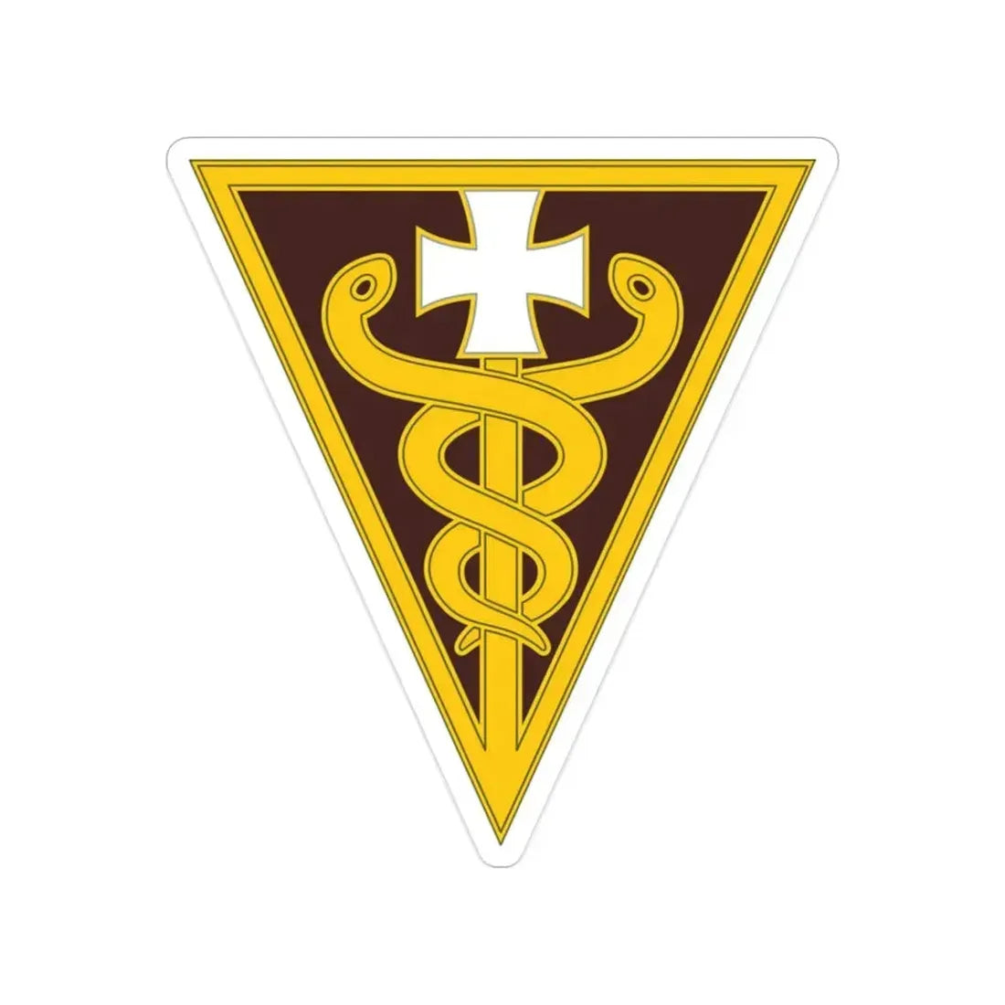 3 Medical Command (U.S. Army) Transparent STICKER Die-Cut Vinyl Decal 2 Inch - The Sticker Space