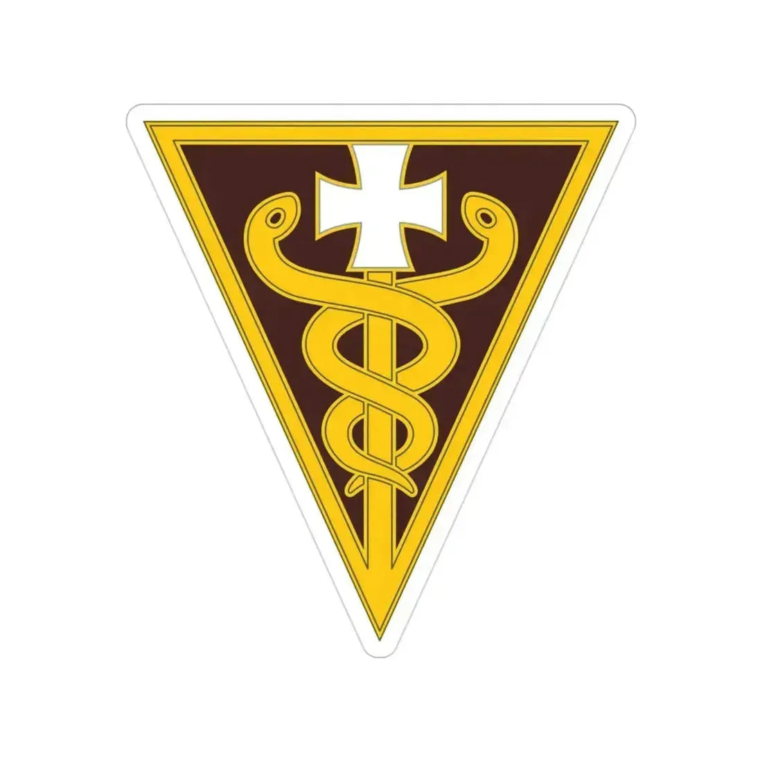 3 Medical Command (U.S. Army) Transparent STICKER Die-Cut Vinyl Decal 3 Inch - The Sticker Space