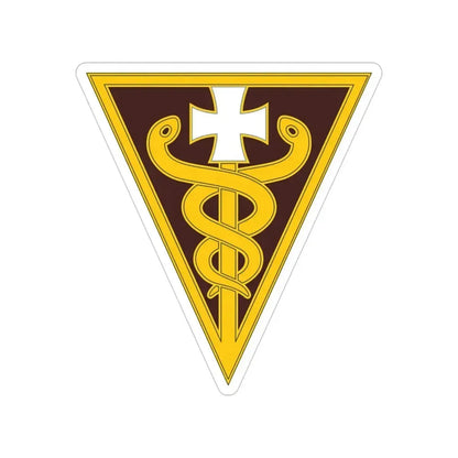 3 Medical Command (U.S. Army) Transparent STICKER Die-Cut Vinyl Decal 5 Inch - The Sticker Space