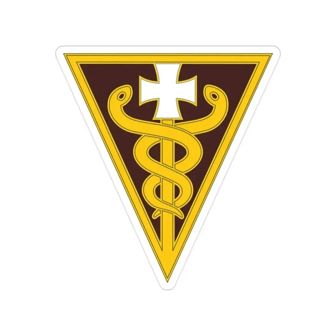 3 Medical Command (U.S. Army) Transparent STICKER Die-Cut Vinyl Decal - The Sticker Space