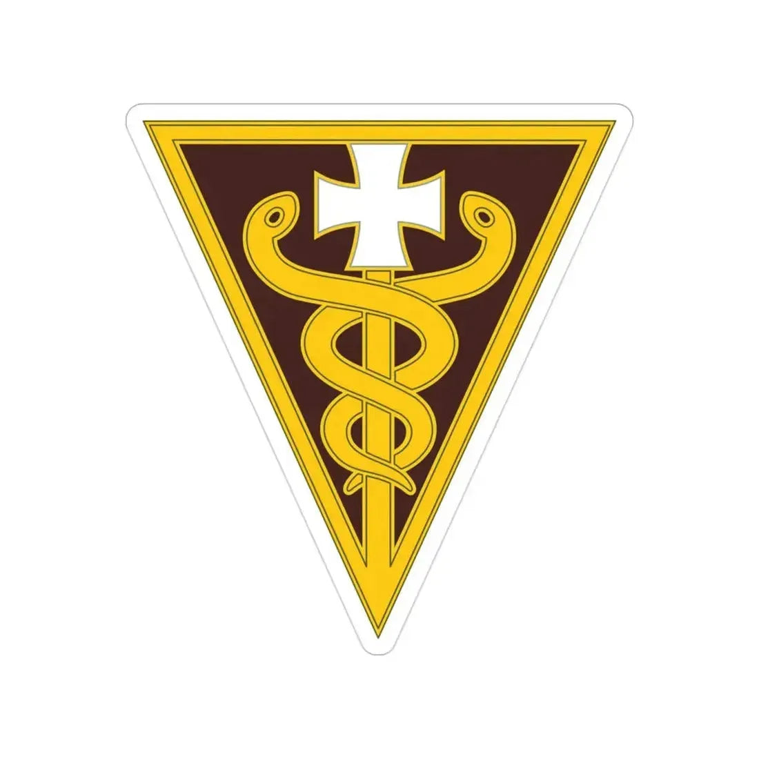 3 Medical Command (U.S. Army) Transparent STICKER Die-Cut Vinyl Decal - The Sticker Space
