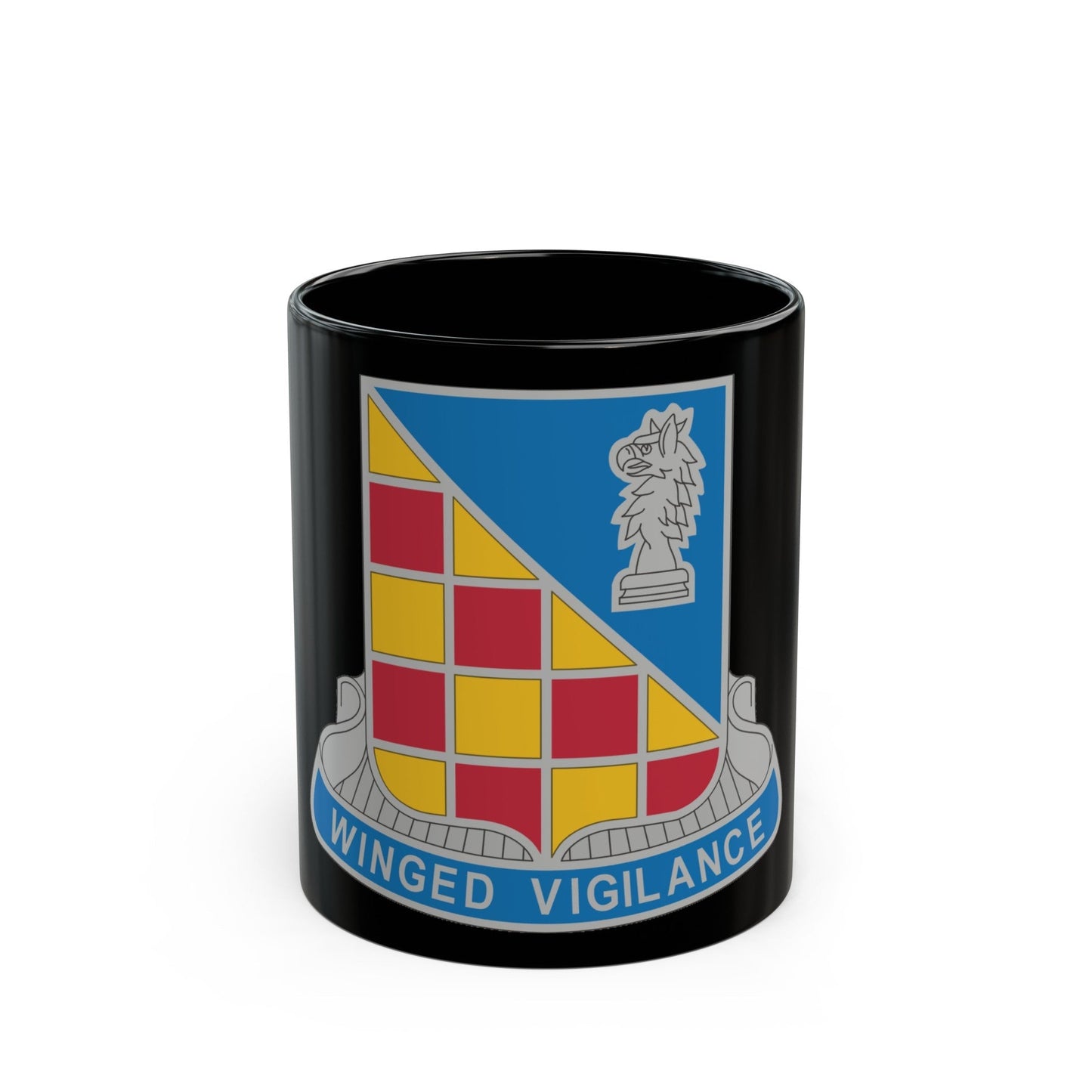 3 Military Intelligence Battalion (U.S. Army) Black Coffee Mug-11oz-The Sticker Space