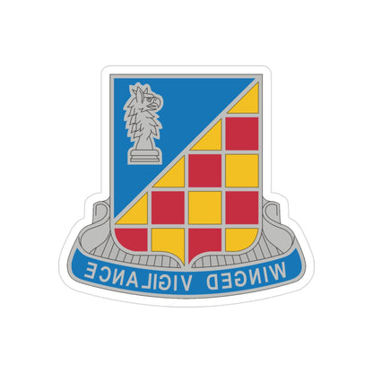 3 Military Intelligence Battalion (U.S. Army) REVERSE PRINT Transparent STICKER-3" × 3"-The Sticker Space