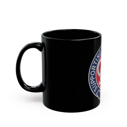 3 Personnel Command 2 (U.S. Army) Black Coffee Mug-The Sticker Space