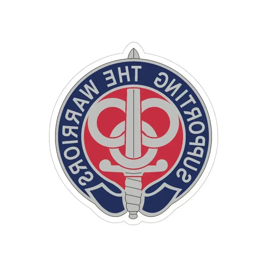 3 Personnel Command 2 (U.S. Army) REVERSE PRINT Transparent Die-Cut STICKER 6 Inch Die-Cut Transparent - The Sticker Space