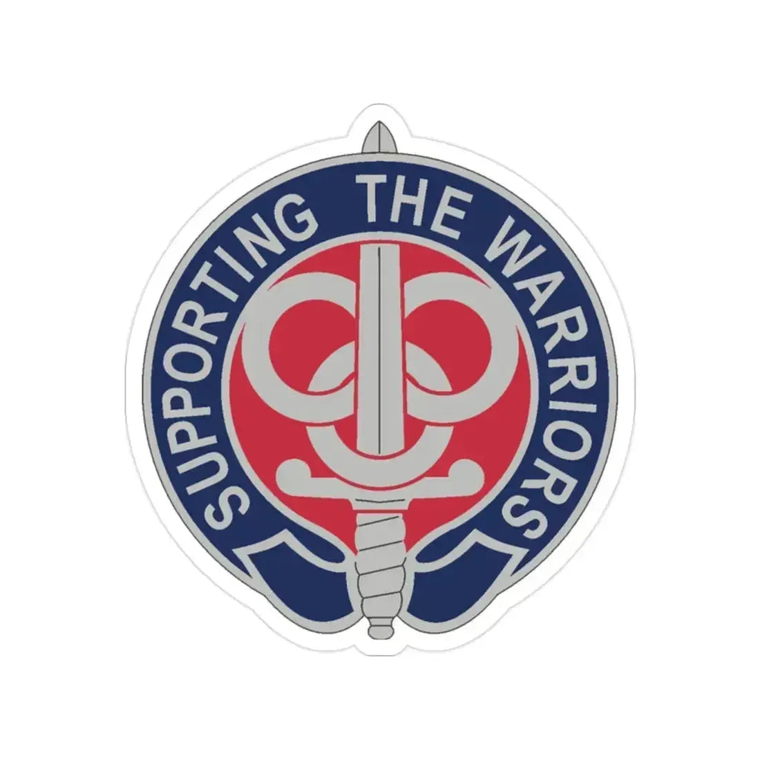 3 Personnel Command 2 (U.S. Army) Transparent STICKER Die-Cut Vinyl Decal 2 Inch - The Sticker Space