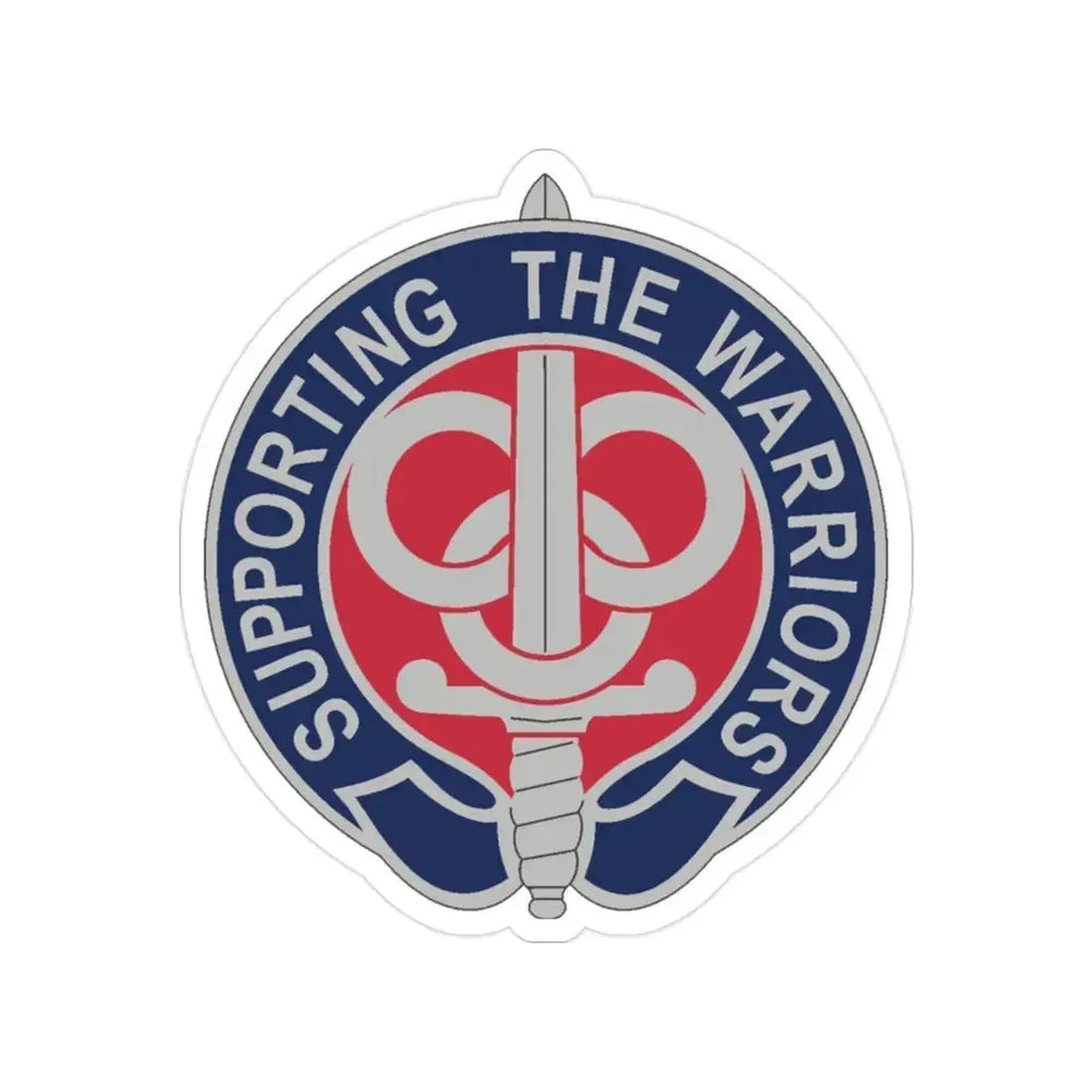 3 Personnel Command 2 (U.S. Army) Transparent STICKER Die-Cut Vinyl Decal 2 Inch - The Sticker Space