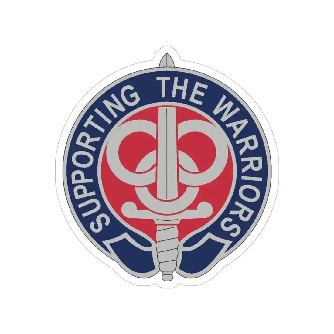 3 Personnel Command 2 (U.S. Army) Transparent STICKER Die-Cut Vinyl Decal 4 Inch - The Sticker Space