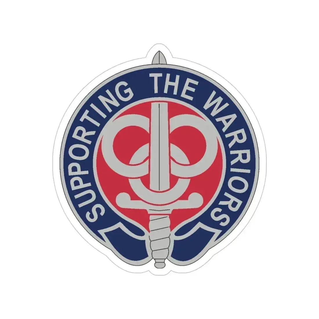 3 Personnel Command 2 (U.S. Army) Transparent STICKER Die-Cut Vinyl Decal 5 Inch - The Sticker Space