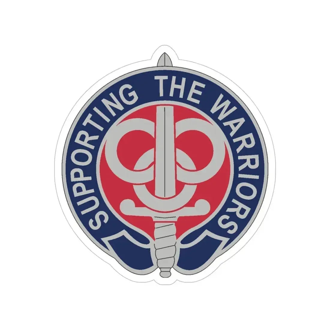 3 Personnel Command 2 (U.S. Army) Transparent STICKER Die-Cut Vinyl Decal 5 Inch - The Sticker Space