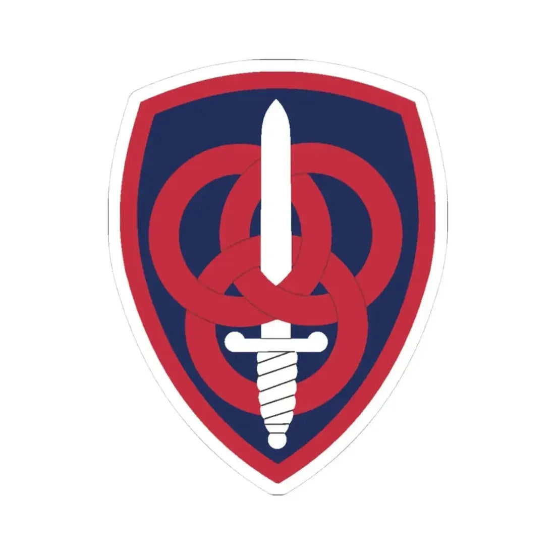 3 Personnel Command (U.S. Army) STICKER Vinyl Kiss-Cut Decal 3 Inch White - The Sticker Space