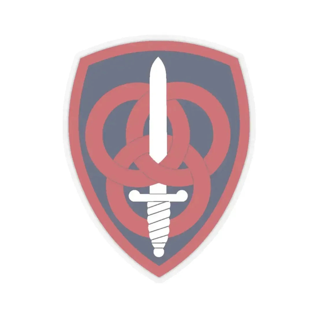 3 Personnel Command (U.S. Army) STICKER Vinyl Kiss-Cut Decal 4 Inch Transparent - The Sticker Space