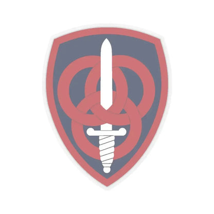 3 Personnel Command (U.S. Army) STICKER Vinyl Kiss-Cut Decal 4 Inch Transparent - The Sticker Space