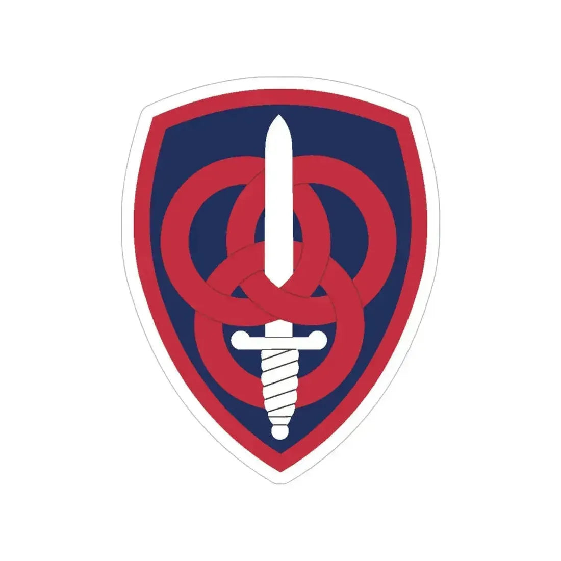 3 Personnel Command (U.S. Army) Transparent STICKER Die-Cut Vinyl Decal 6 Inch - The Sticker Space