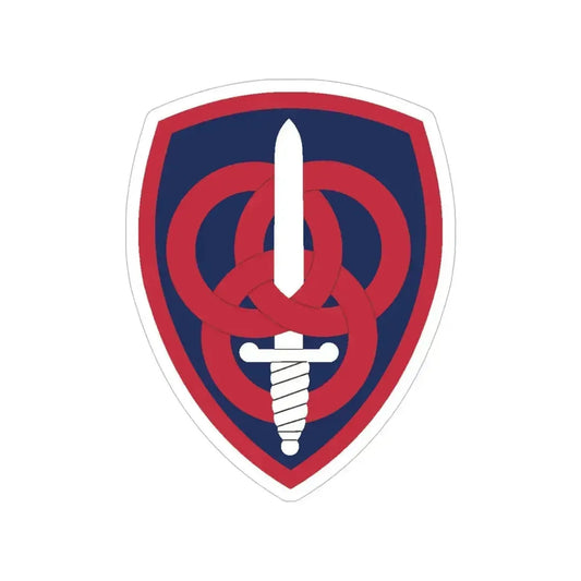 3 Personnel Command (U.S. Army) Transparent STICKER Die-Cut Vinyl Decal 6 Inch - The Sticker Space