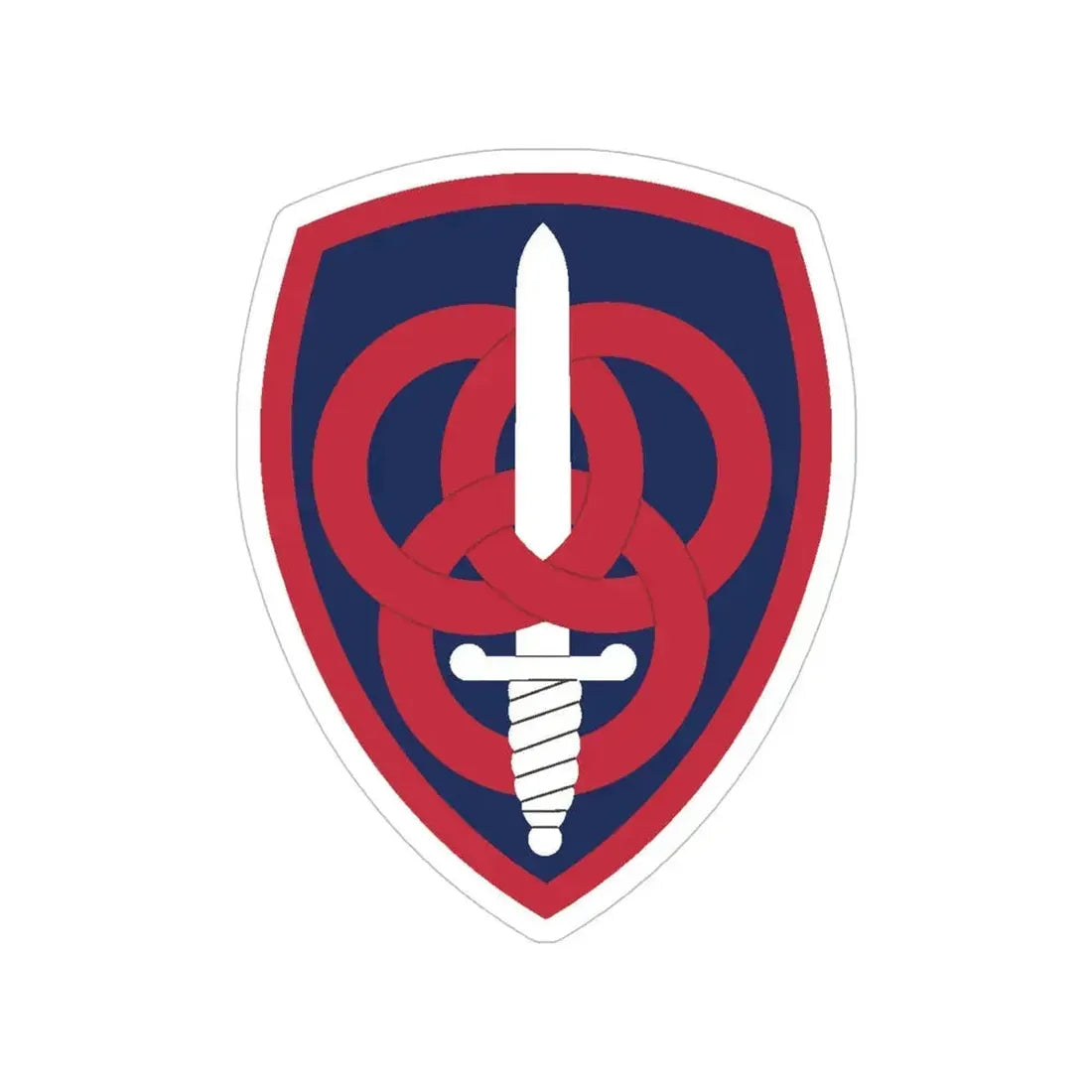 3 Personnel Command (U.S. Army) Transparent STICKER Die-Cut Vinyl Decal 6 Inch - The Sticker Space