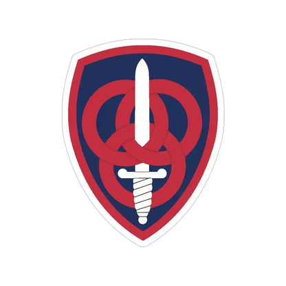 3 Personnel Command (U.S. Army) Transparent STICKER Die-Cut Vinyl Decal 6 Inch - The Sticker Space