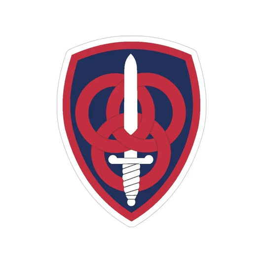 3 Personnel Command (U.S. Army) Transparent STICKER Die-Cut Vinyl Decal 6 Inch - The Sticker Space