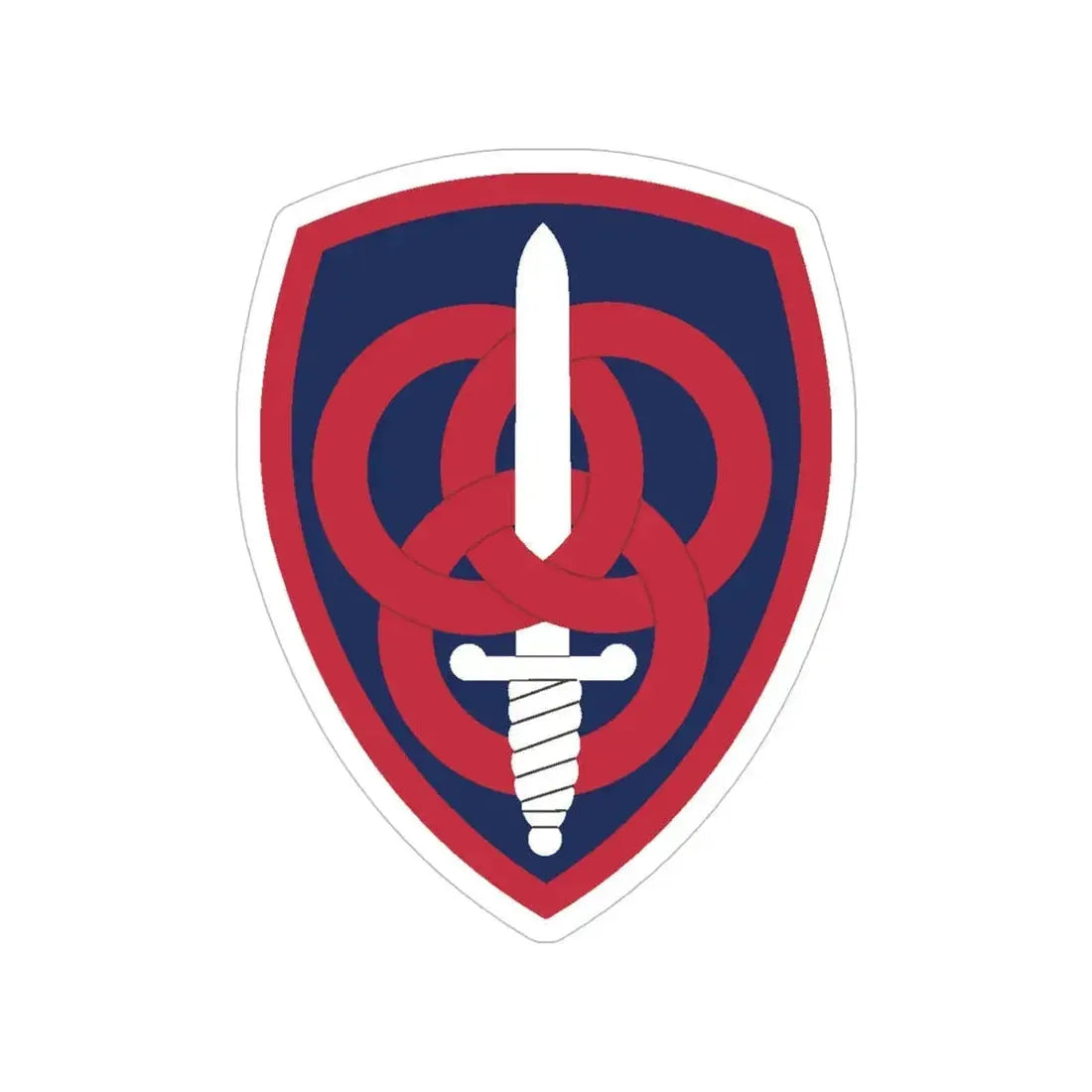 3 Personnel Command (U.S. Army) Transparent STICKER Die-Cut Vinyl Decal - The Sticker Space