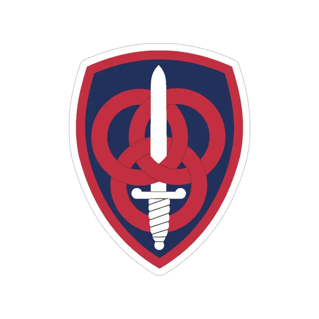 3 Personnel Command (U.S. Army) Transparent STICKER Die-Cut Vinyl Decal - The Sticker Space