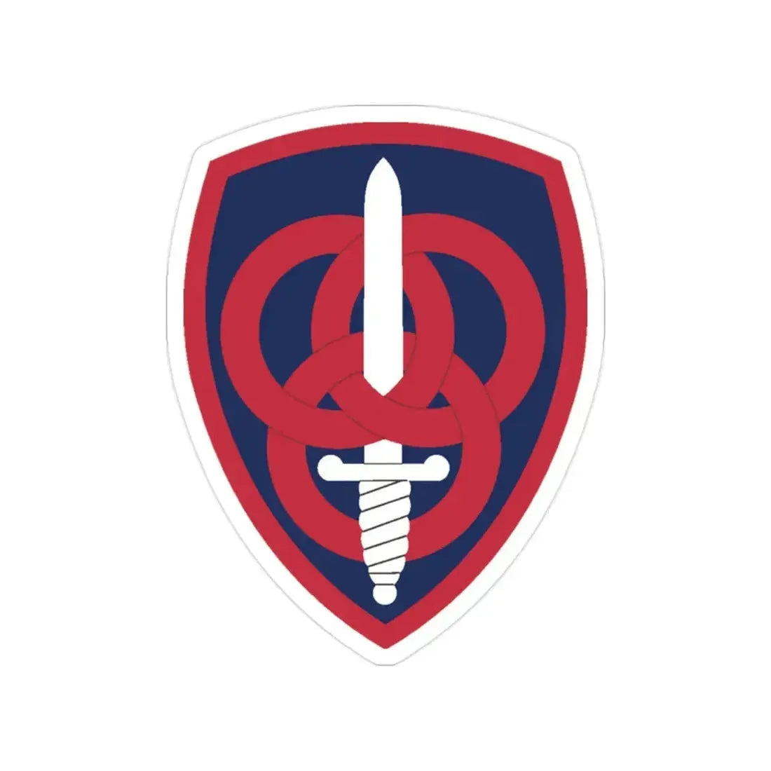 3 Personnel Command (U.S. Army) Transparent STICKER Die-Cut Vinyl Decal - The Sticker Space